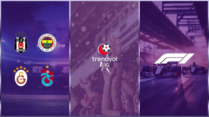Beşiktaş, Fenerbahçe, Galatasaray ve Trabzonspor armaları